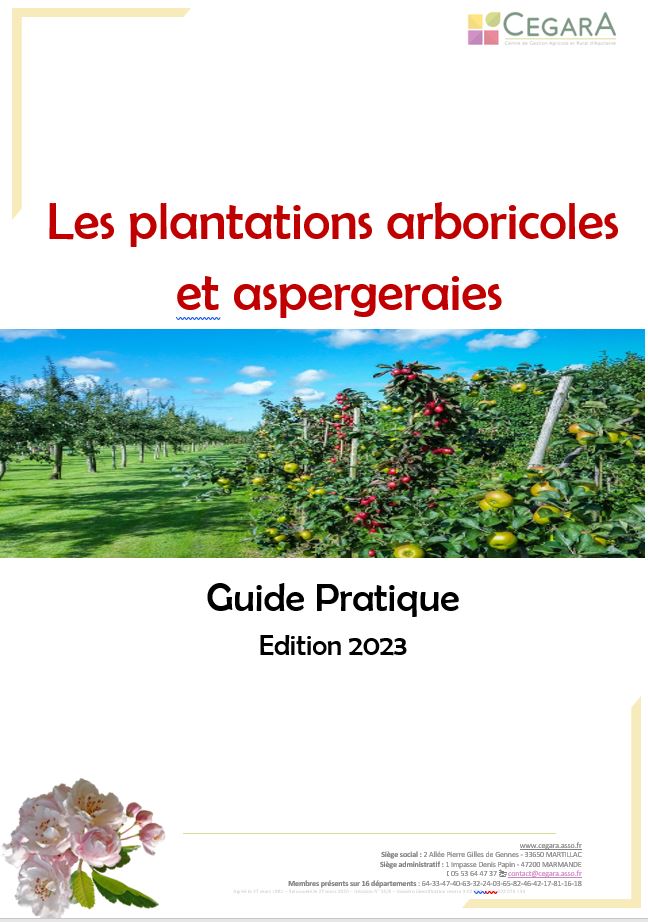 Plantations arboricoles et aspergeraies déc 2022